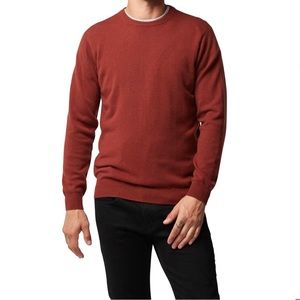 Rodd & Gunn Mens Hillend 100% Fine Merino Wool Crew Neck Sweater Large